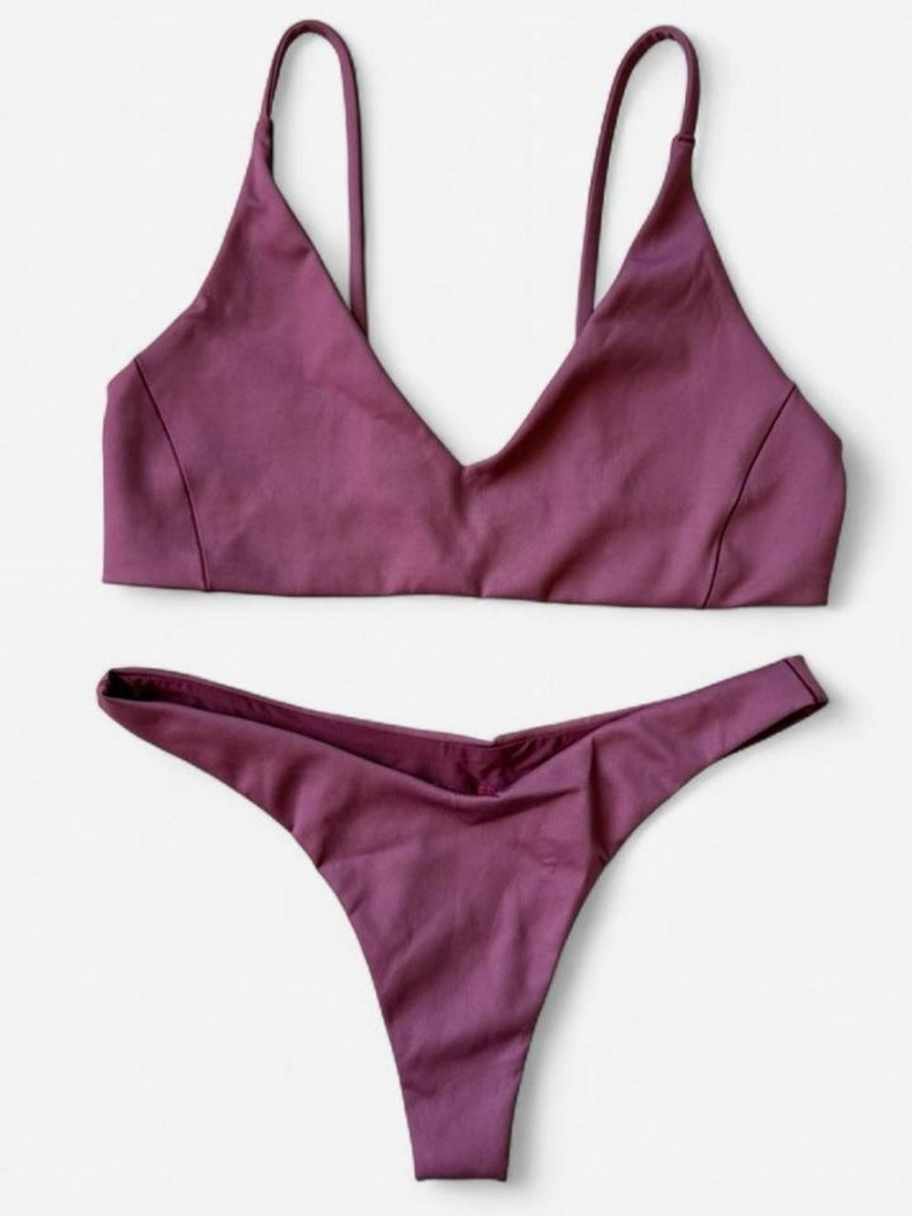 Left On Friday Desert Plum Bikini Set